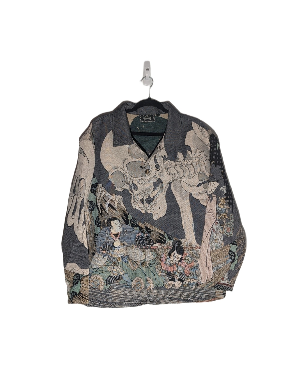 Tapestry Jacket Streetwear Of Japanese Print By Rebel Vengeance